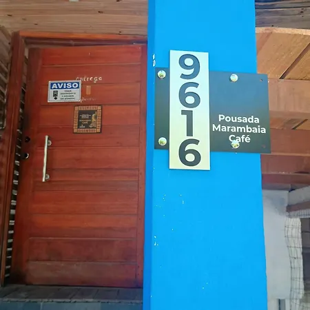 Pousada Marambaia Café - Praiana, econômica, Com café da manhã, piscina e hidromassagem ao ar livre - Frente para o mar-2
